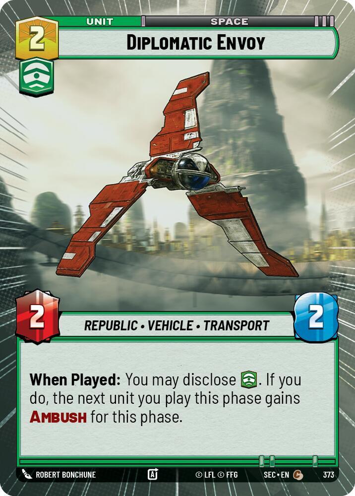 Diplomatic Envoy (Hyperspace), Secrets of Power 373