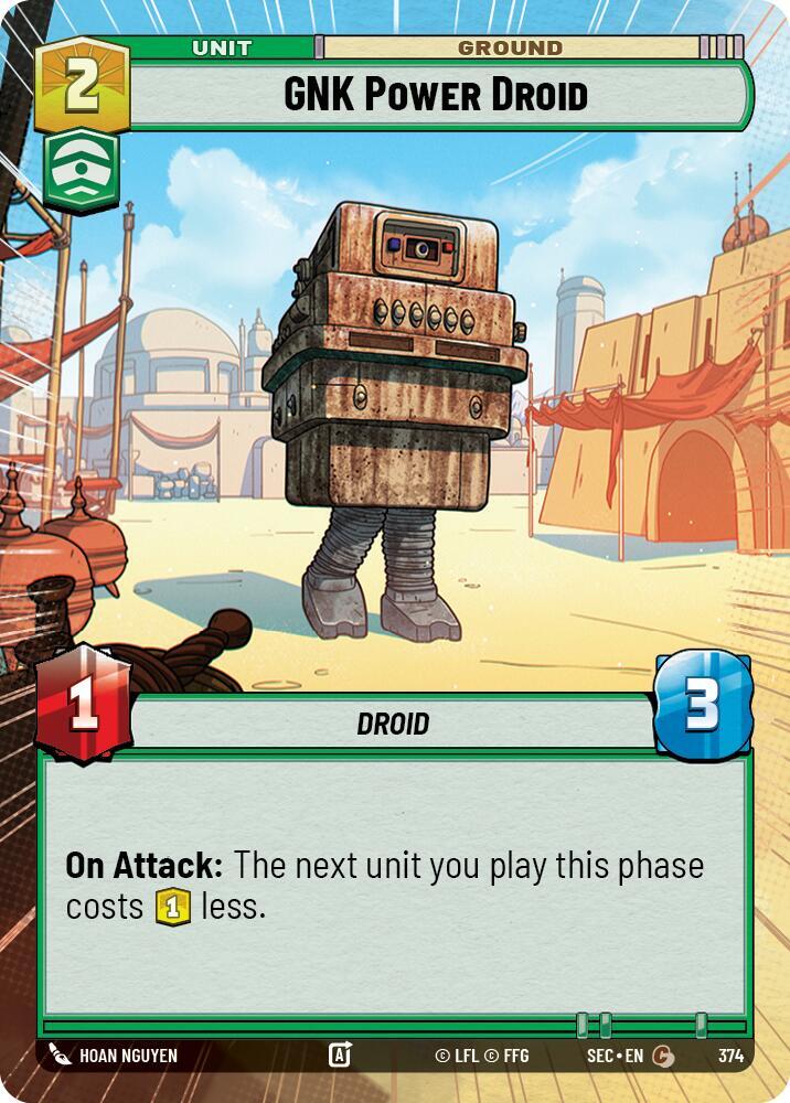 GNK Power Droid (Hyperspace), Secrets of Power 374