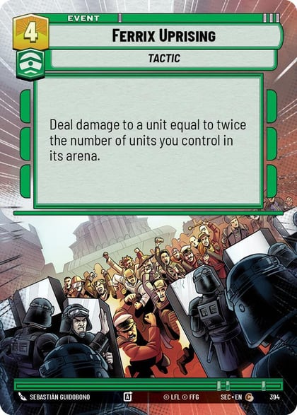 Ferrix Uprising (Hyperspace), Secrets of Power 394