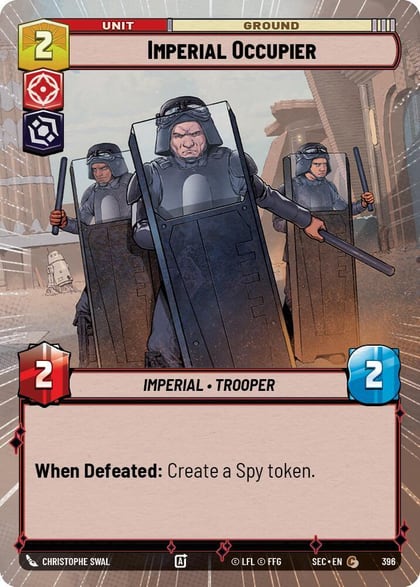 Imperial Occupier (Hyperspace), Secrets of Power 396