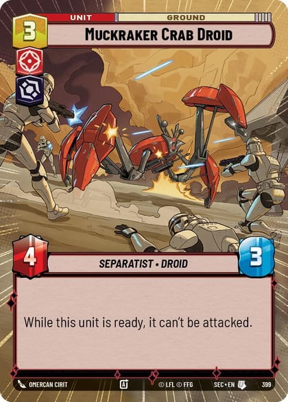 Muckraker Crab Droid (Hyperspace), Secrets of Power 399