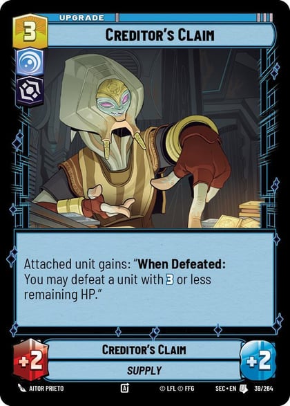 Creditor's Claim, Secrets of Power 39/264