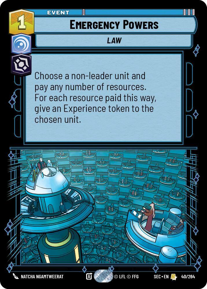 Emergency Powers, Secrets of Power 40/264