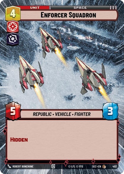 Enforcer Squadron (Hyperspace), Secrets of Power 402