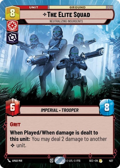 The Elite Squad - Neutralizing Insurgents (Hyperspace), Secrets of Power 407