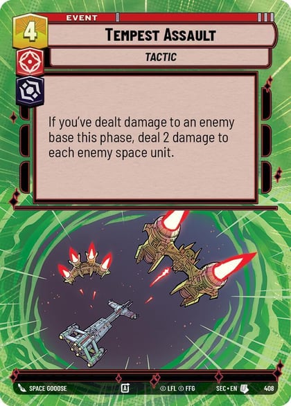 Tempest Assault (Hyperspace), Secrets of Power 408