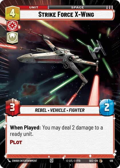 Strike Force X-Wing (Hyperspace), Secrets of Power 416