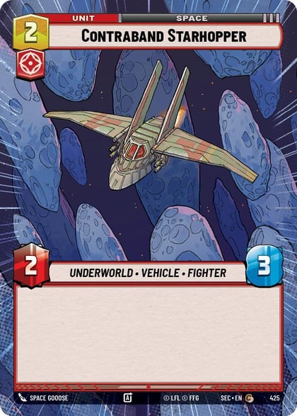 Contraband Starhopper (Hyperspace), Secrets of Power 425