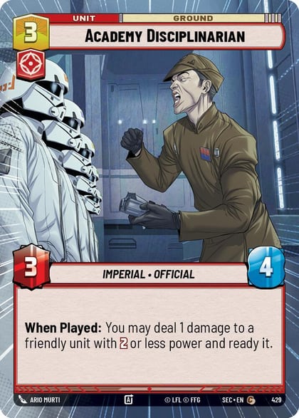 Academy Disciplinarian (Hyperspace), Secrets of Power 429
