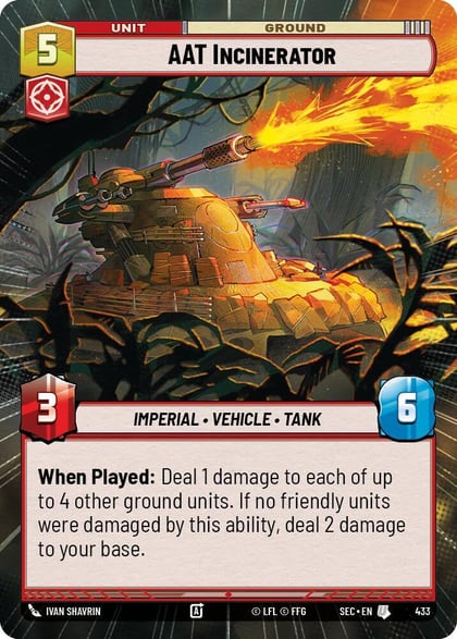 AAT Incinerator (Hyperspace), Secrets of Power 433