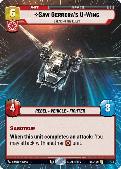 Saw Gerrera's U-Wing - Breaking the Rules (Hyperspace), Secrets of Power 438