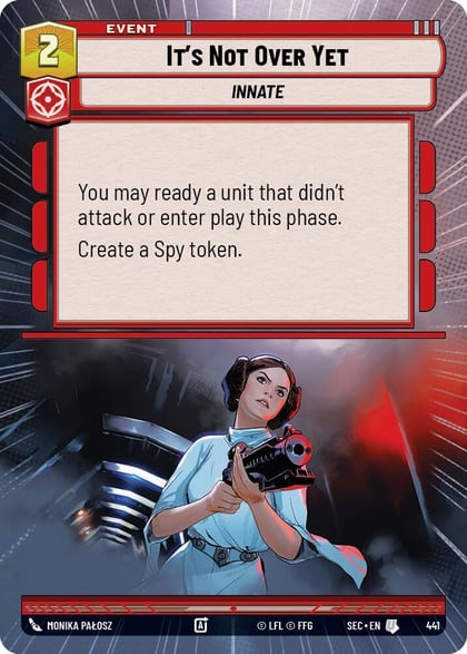 It's Not Over Yet (Hyperspace), Secrets of Power 441