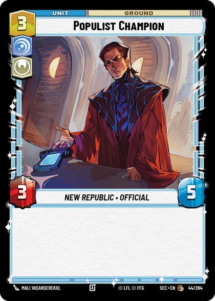 Populist Champion, Secrets of Power 44/264
