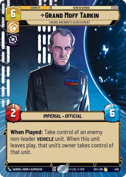 Grand Moff Tarkin - Taking Krennic's Achievement (Hyperspace), Secrets of Power 456