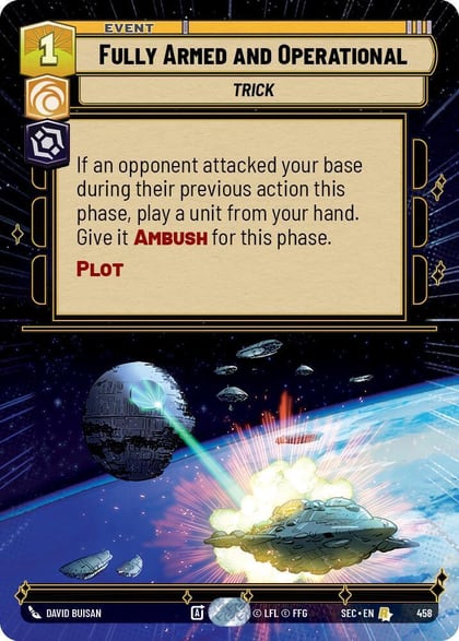 Fully Armed and Operational (Hyperspace), Secrets of Power 458