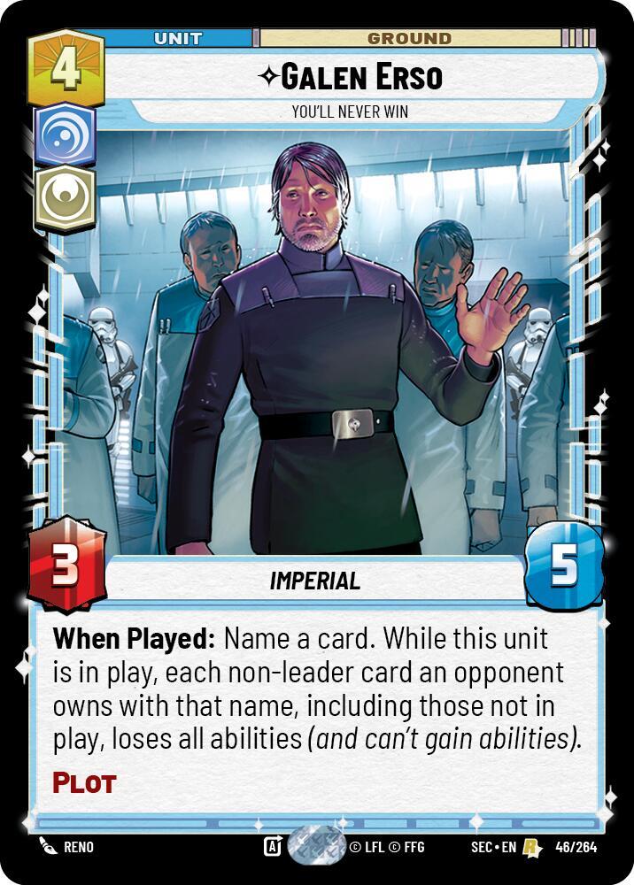 Galen Erso - You'll Never Win, Secrets of Power 46/264