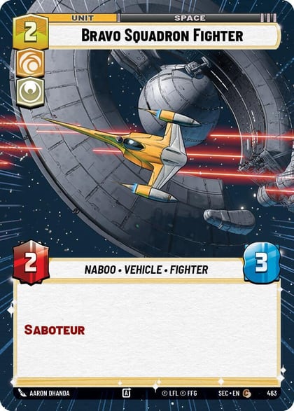 Bravo Squadron Fighter (Hyperspace), Secrets of Power 463
