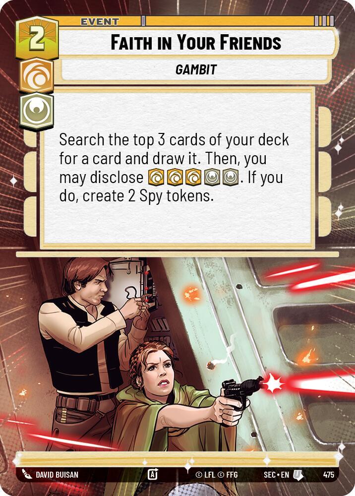 Faith in Your Friends (Hyperspace), Secrets of Power 475