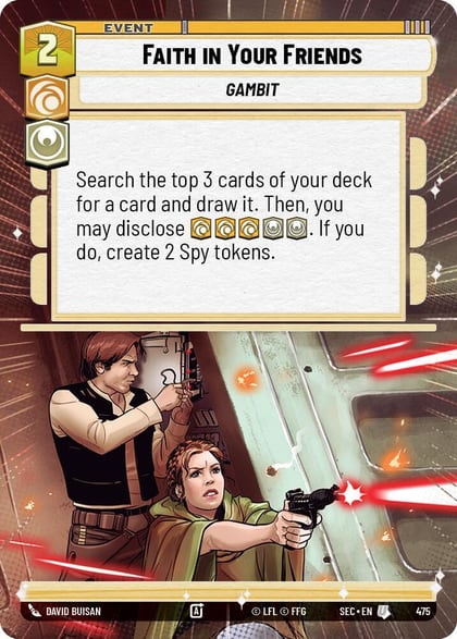 Faith in Your Friends (Hyperspace), Secrets of Power 475