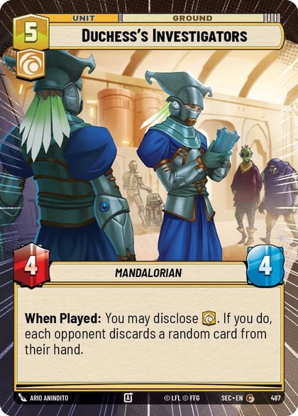 Duchess's Investigators (Hyperspace), Secrets of Power 487