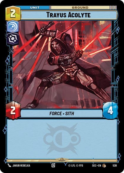 Trayus Acolyte (Foil), Secrets of Power 538