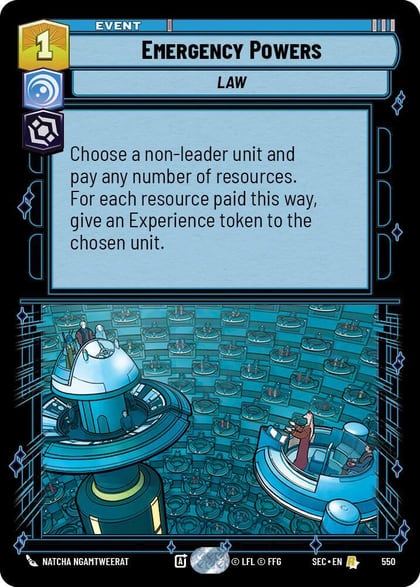 Emergency Powers (Foil), Secrets of Power 550