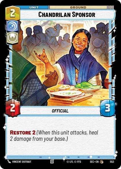 Chandrilan Sponsor (Foil), Secrets of Power 553