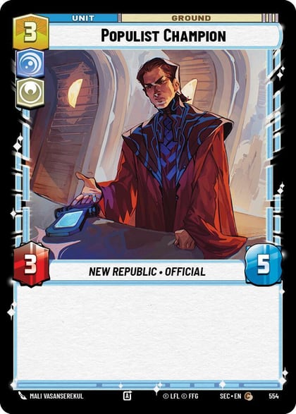 Populist Champion (Foil), Secrets of Power 554