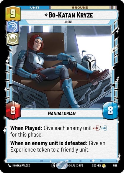 Bo-Katan Kryze - Alone (Foil), Secrets of Power 561
