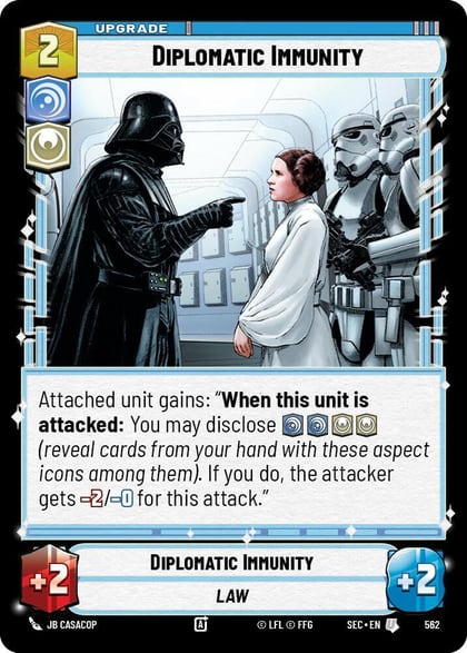 Diplomatic Immunity (Foil), Secrets of Power 562