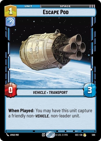 Escape Pod (Foil), Secrets of Power 566