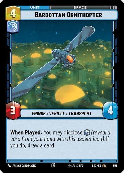 Bardottan Ornithopter (Foil), Secrets of Power 571