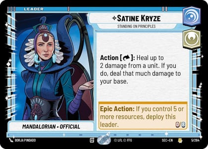 Satine Kryze - Standing on Principles, Secrets of Power 5/264