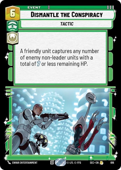 Dismantle the Conspiracy (Foil), Secrets of Power 616