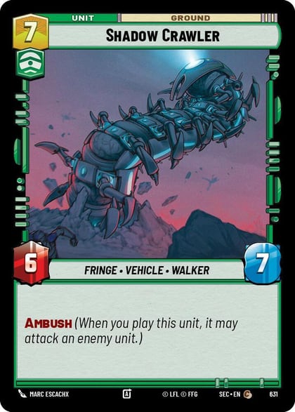 Shadow Crawler (Foil), Secrets of Power 631