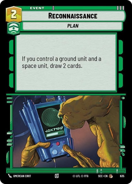 Reconnaissance (Foil), Secrets of Power 635