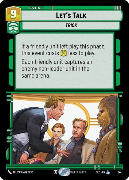 Let's Talk (Foil), Secrets of Power 641