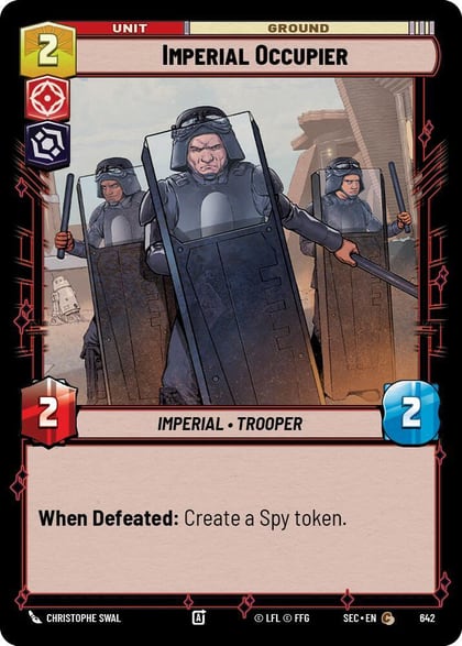 Imperial Occupier (Foil), Secrets of Power 642