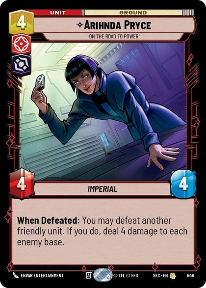 Arihnda Pryce - On the Road to Power (Foil), Secrets of Power 646