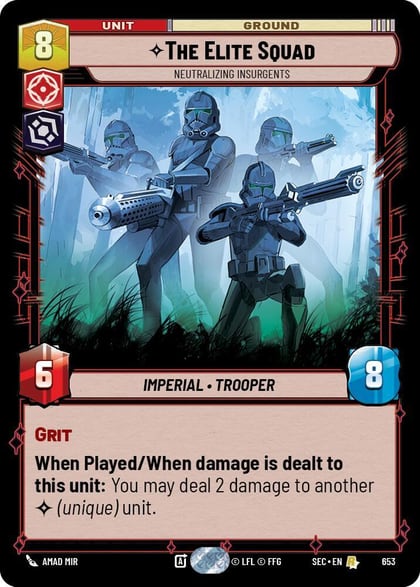 The Elite Squad - Neutralizing Insurgents (Foil), Secrets of Power 653