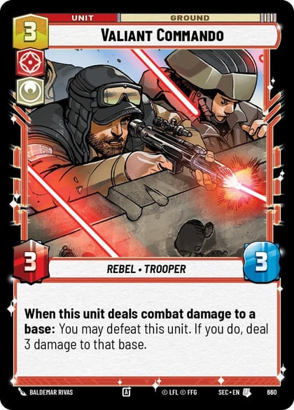 Valiant Commando (Foil), Secrets of Power 660