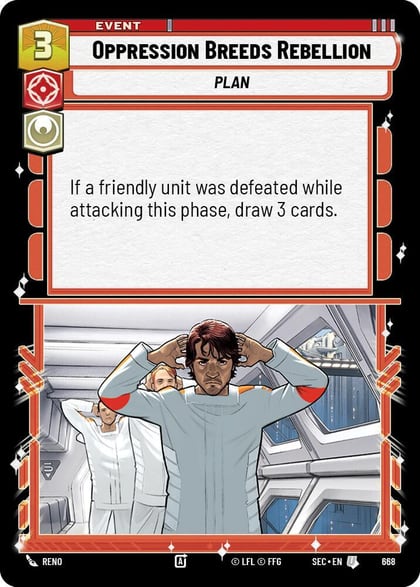 Oppression Breeds Rebellion (Foil), Secrets of Power 668