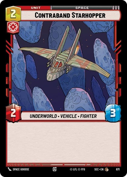 Contraband Starhopper (Foil), Secrets of Power 671
