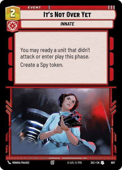 It's Not Over Yet (Foil), Secrets of Power 687