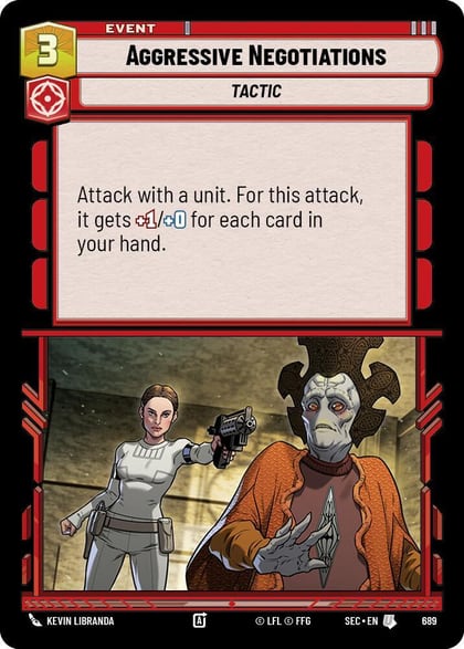 Aggressive Negotiations (Foil), Secrets of Power 689