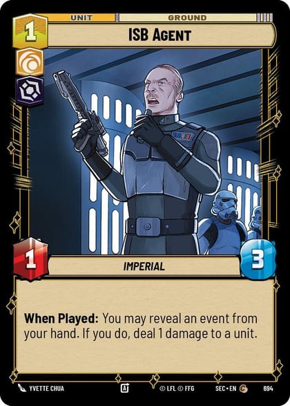 ISB Agent (Foil), Secrets of Power 694
