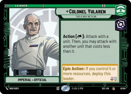 Colonel Yularen - This is Why We Plan, Secrets of Power 6/264