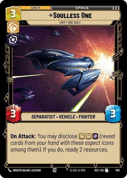 Soulless One - Swift and Agile (Foil), Secrets of Power 700