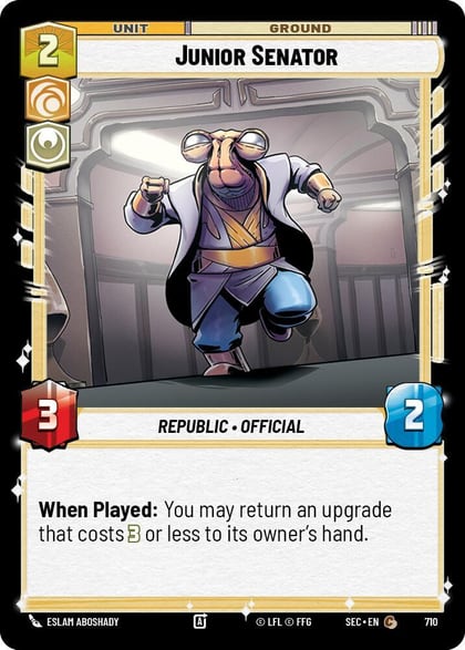Junior Senator (Foil), Secrets of Power 710