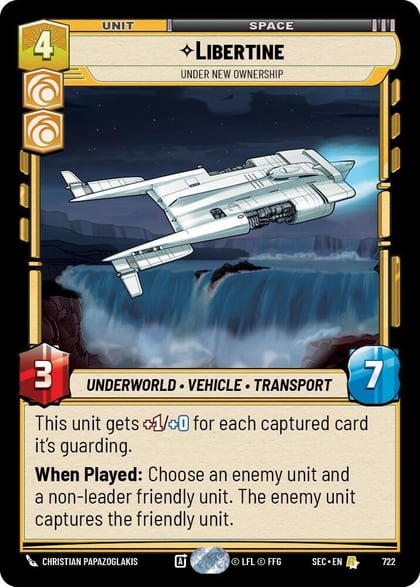 Libertine - Under New Ownership (Foil), Secrets of Power 722